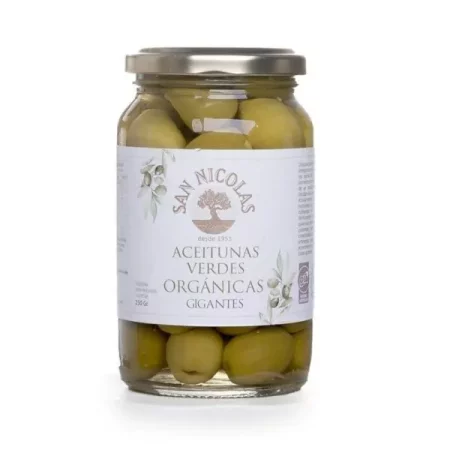 Aceitunas verdes gigantes San Nicolás